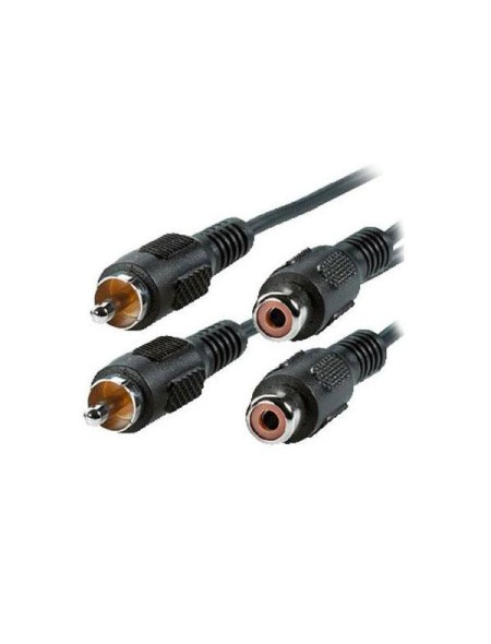 Cable prolongador 2 x rca M/H  10m