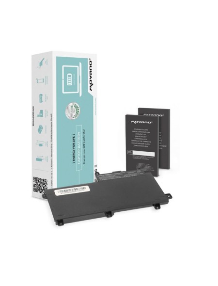 Batería compatible para portátil HP CI03XL 11.4V 3900mAh Movano